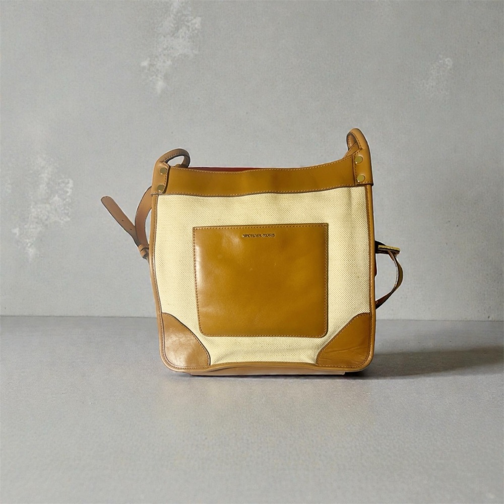 Michael Kors Brown and Gold Interior Bag